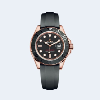 요트마스터 로즈골드 오이스터 러버 밴드